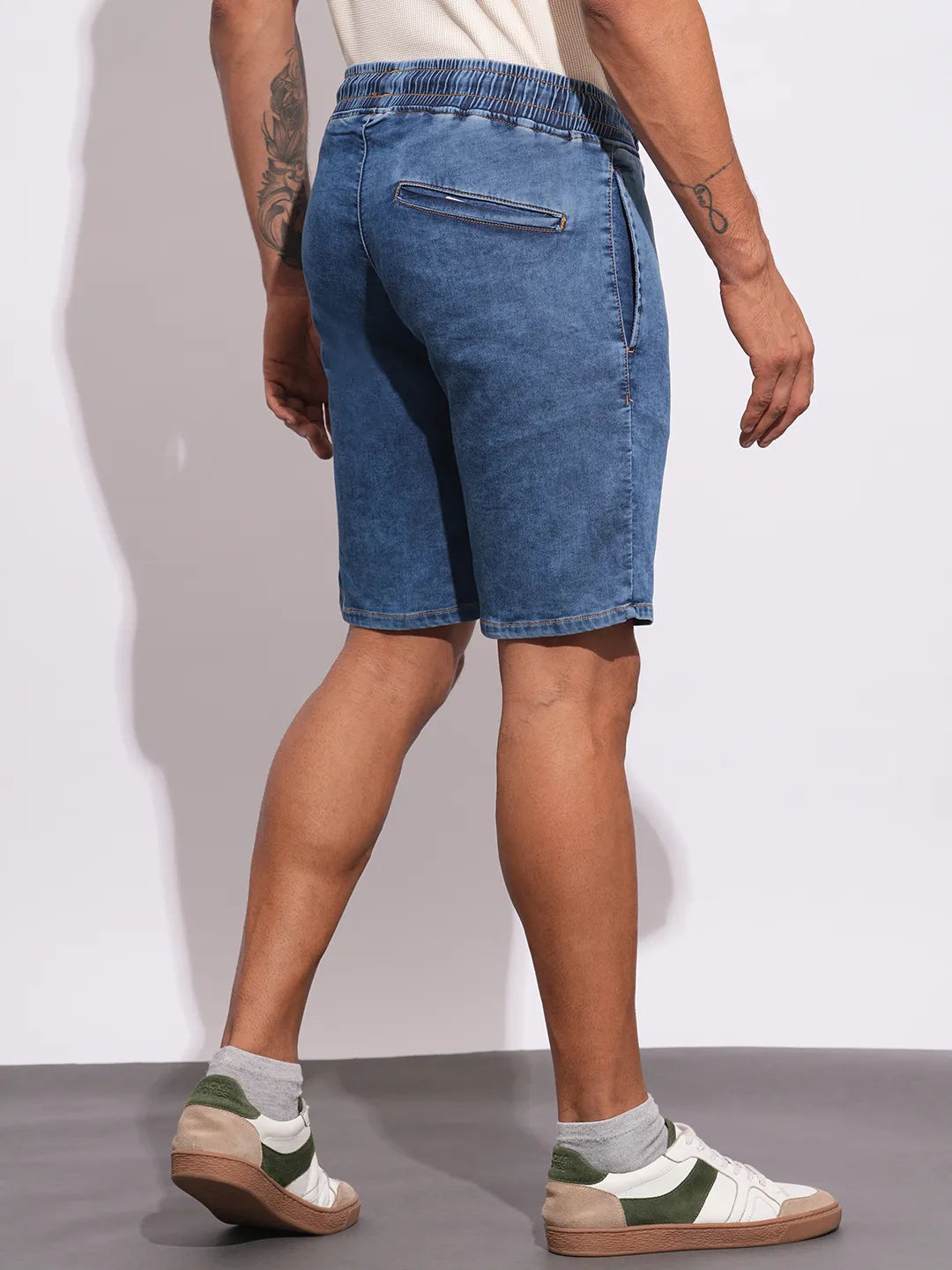 Being Human Clothing Mens-Bottom Shorts Dk.Tone