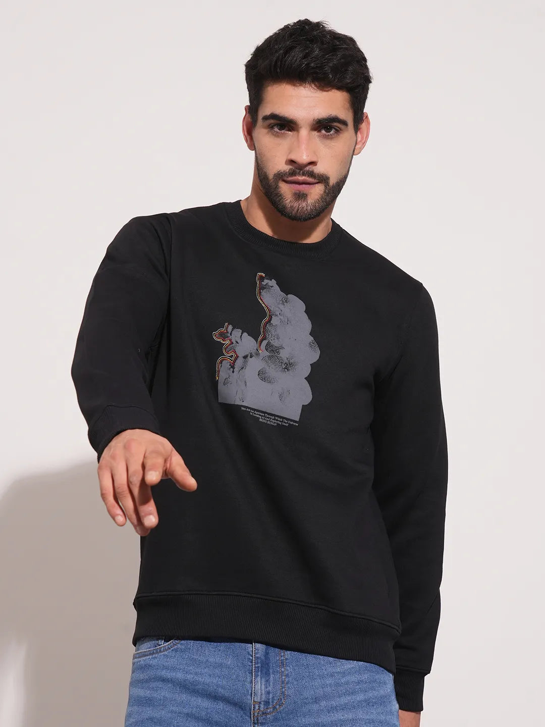 Being Human Clothing Men  Sweatshirt-Black