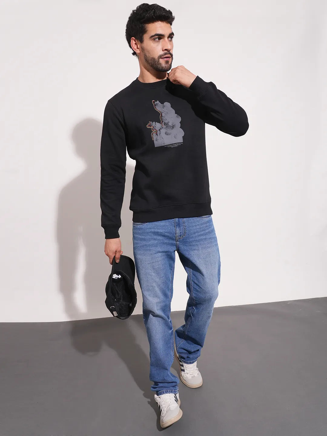 Being Human Clothing Men  Sweatshirt-Black