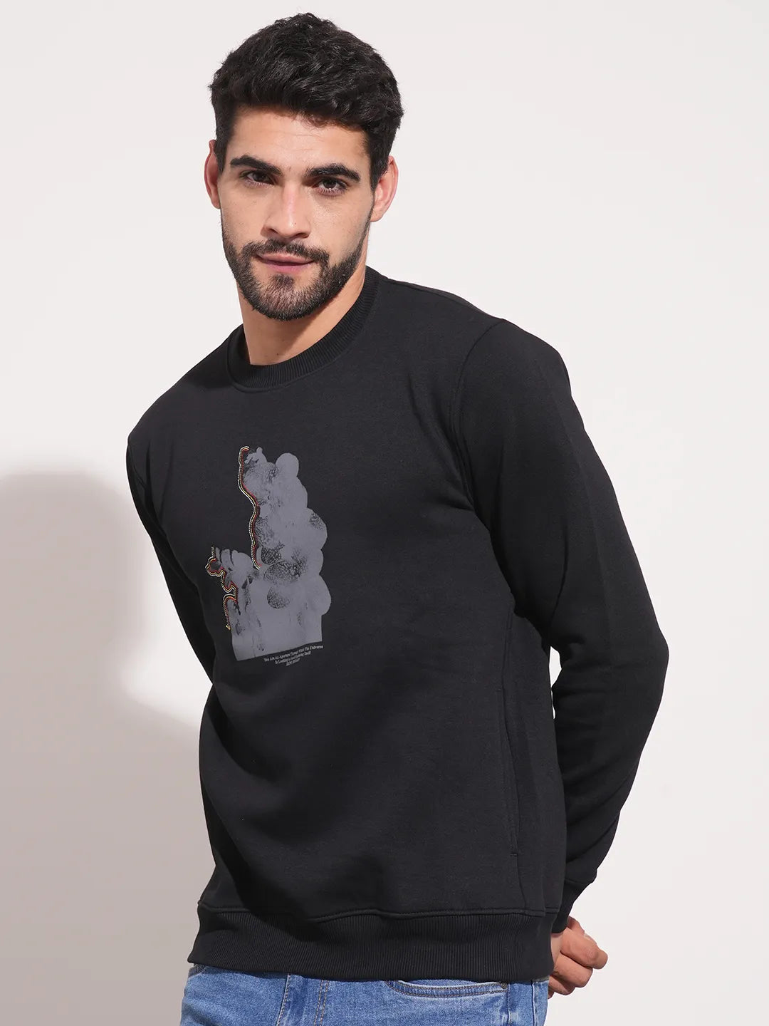Being Human Clothing Men  Sweatshirt-Black