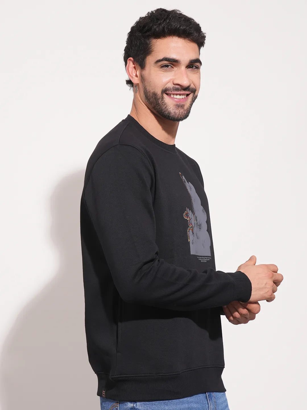 Being Human Clothing Men  Sweatshirt-Black