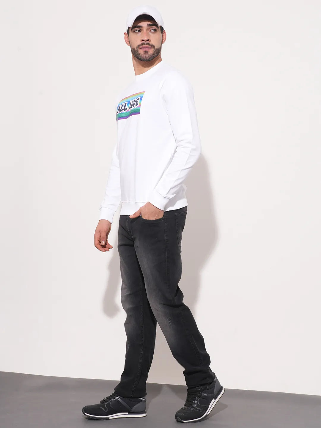 Being Human Clothing Men  Sweatshirt-White