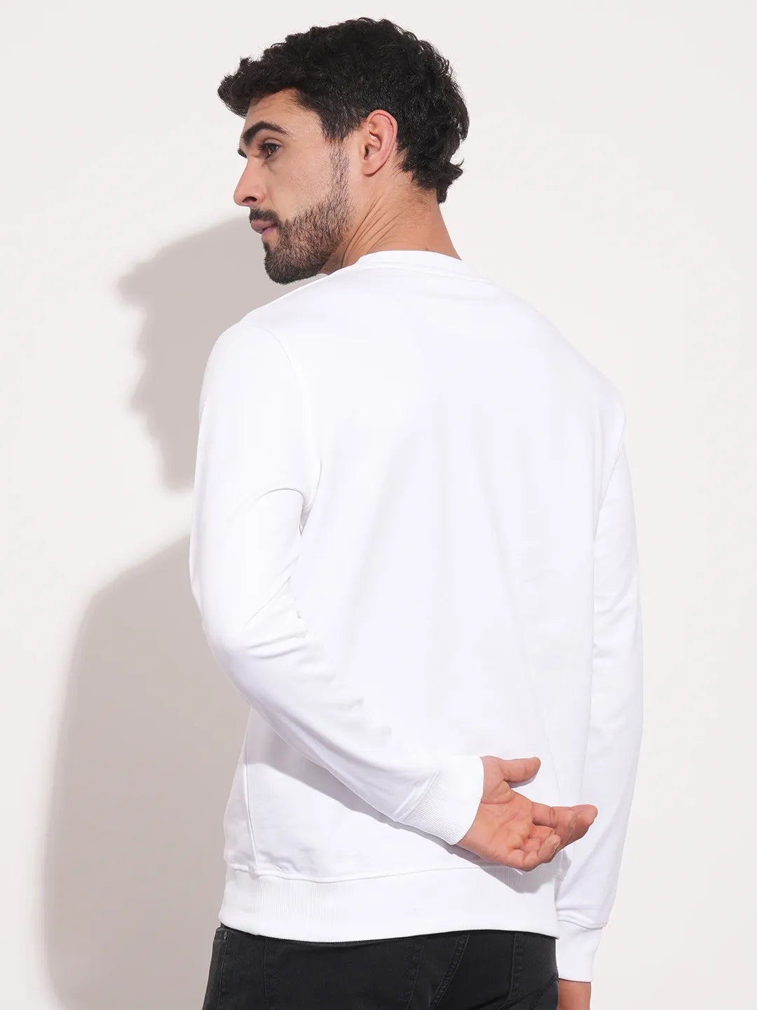 Being Human Clothing Men  Sweatshirt-White