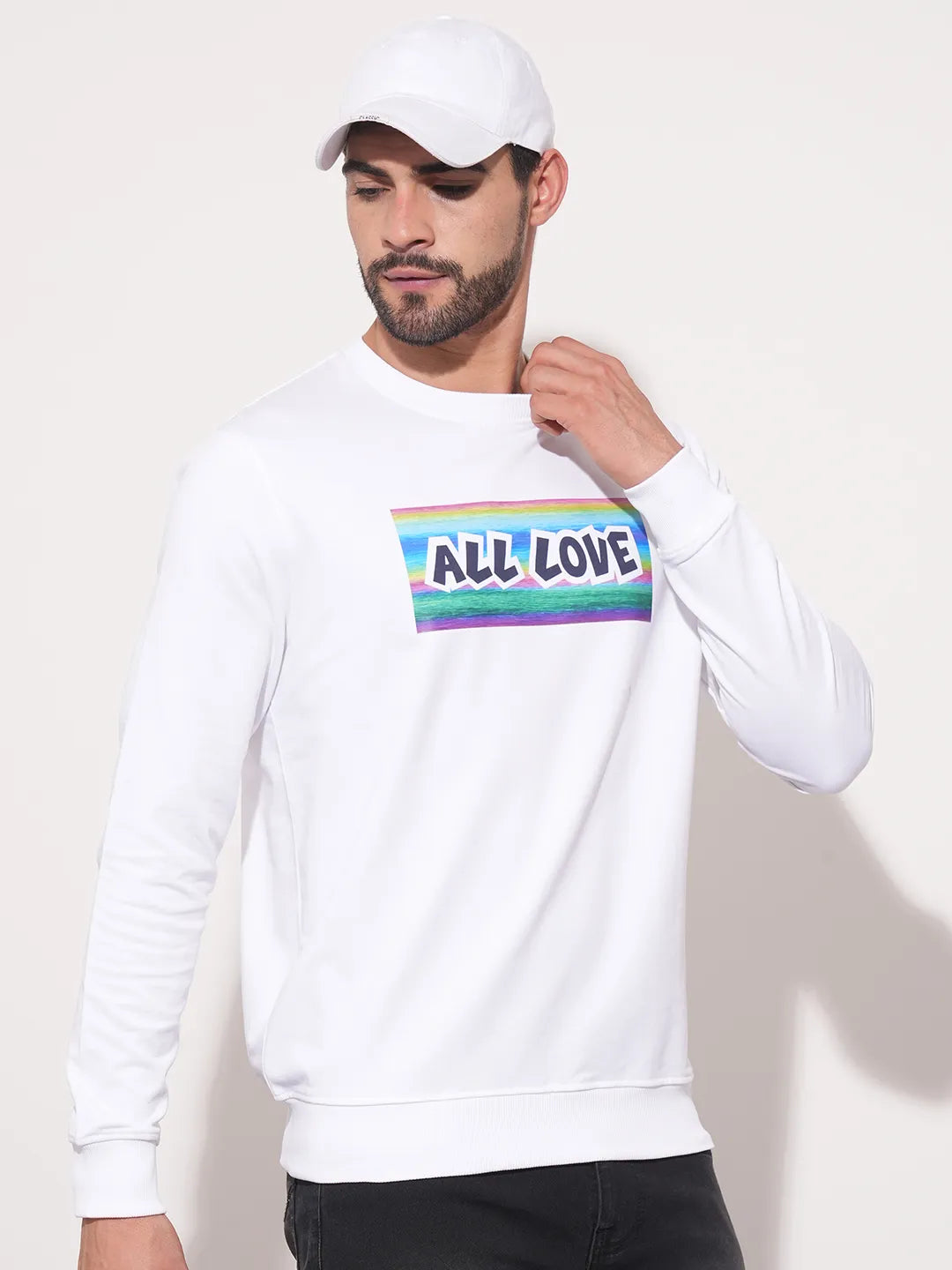 Being Human Clothing Men  Sweatshirt-White