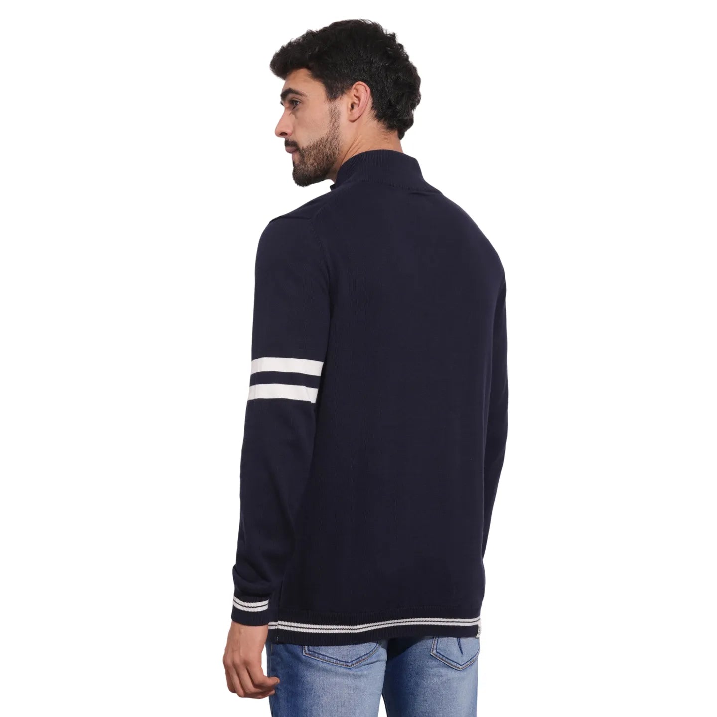 Being Human Clothing Men Regular Fit Sweatshirt-Navy