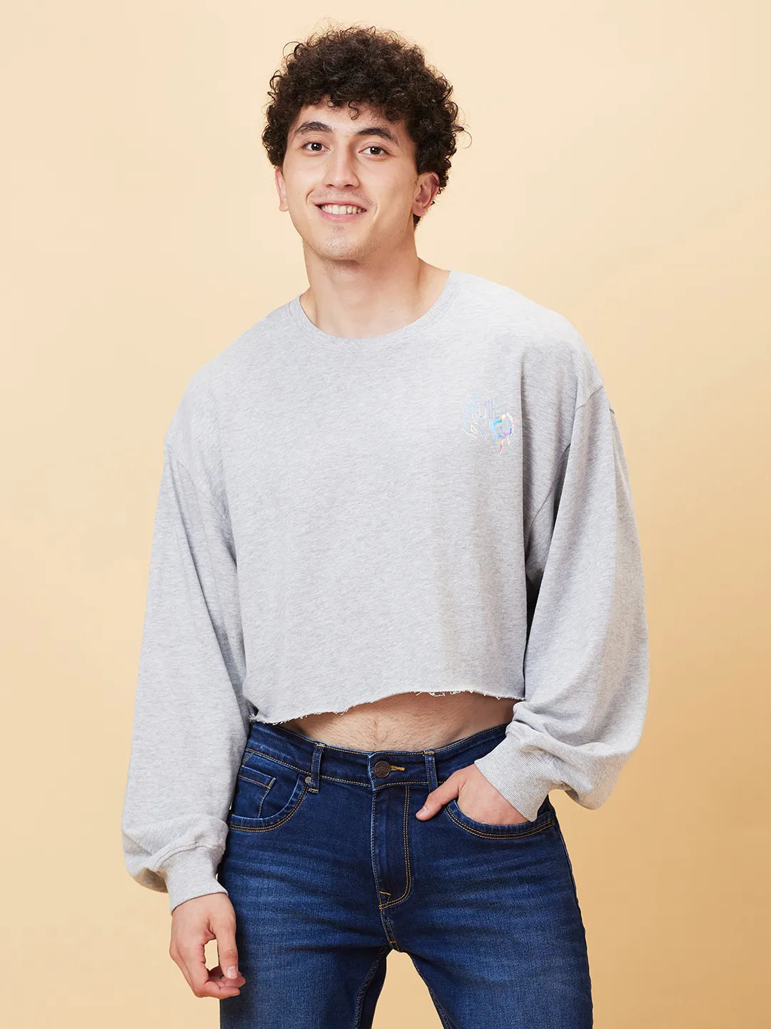 Being Human Clothing Men None Sweatshirt-Grey