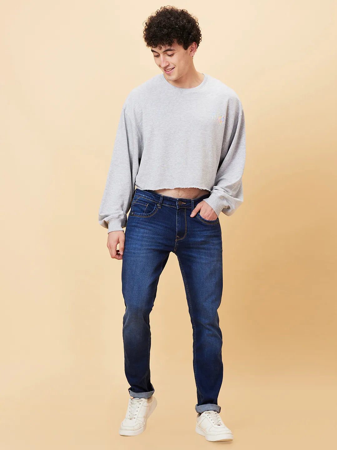 Being Human Clothing Men None Sweatshirt-Grey