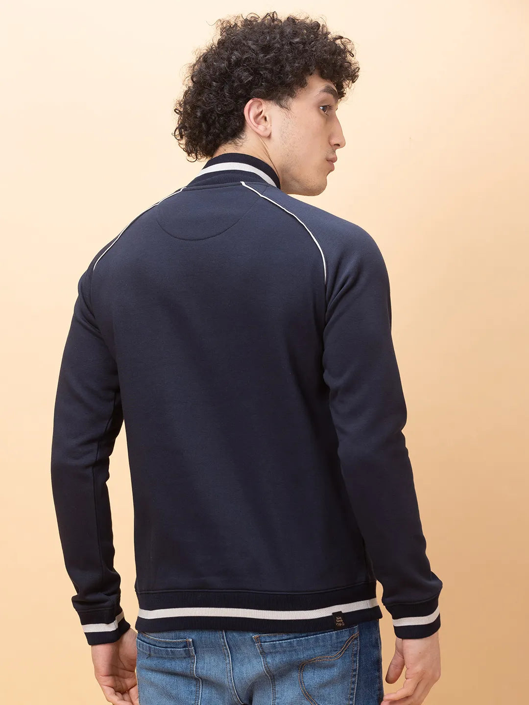 Being Human Clothing Mens-Top Sweatshirt Navy