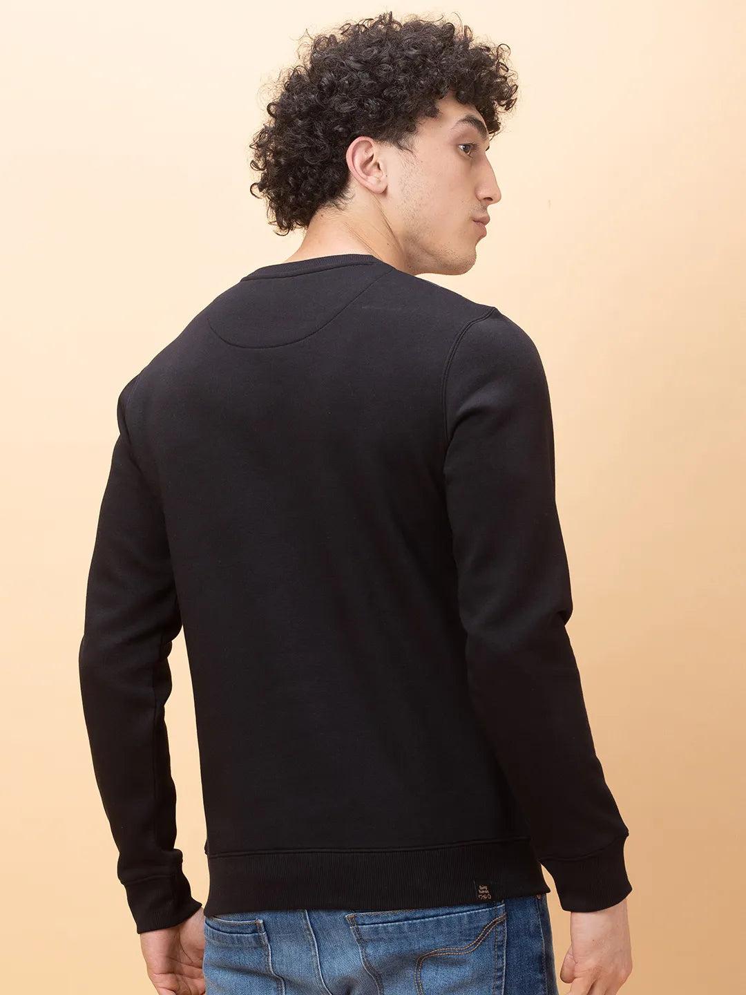 Being Human Clothing Mens-Top Sweatshirt Black