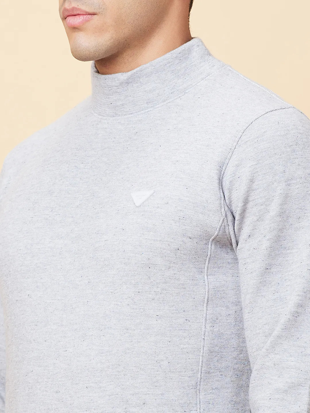 Being Human Clothing Mens-Top Sweatshirt Grey Mel