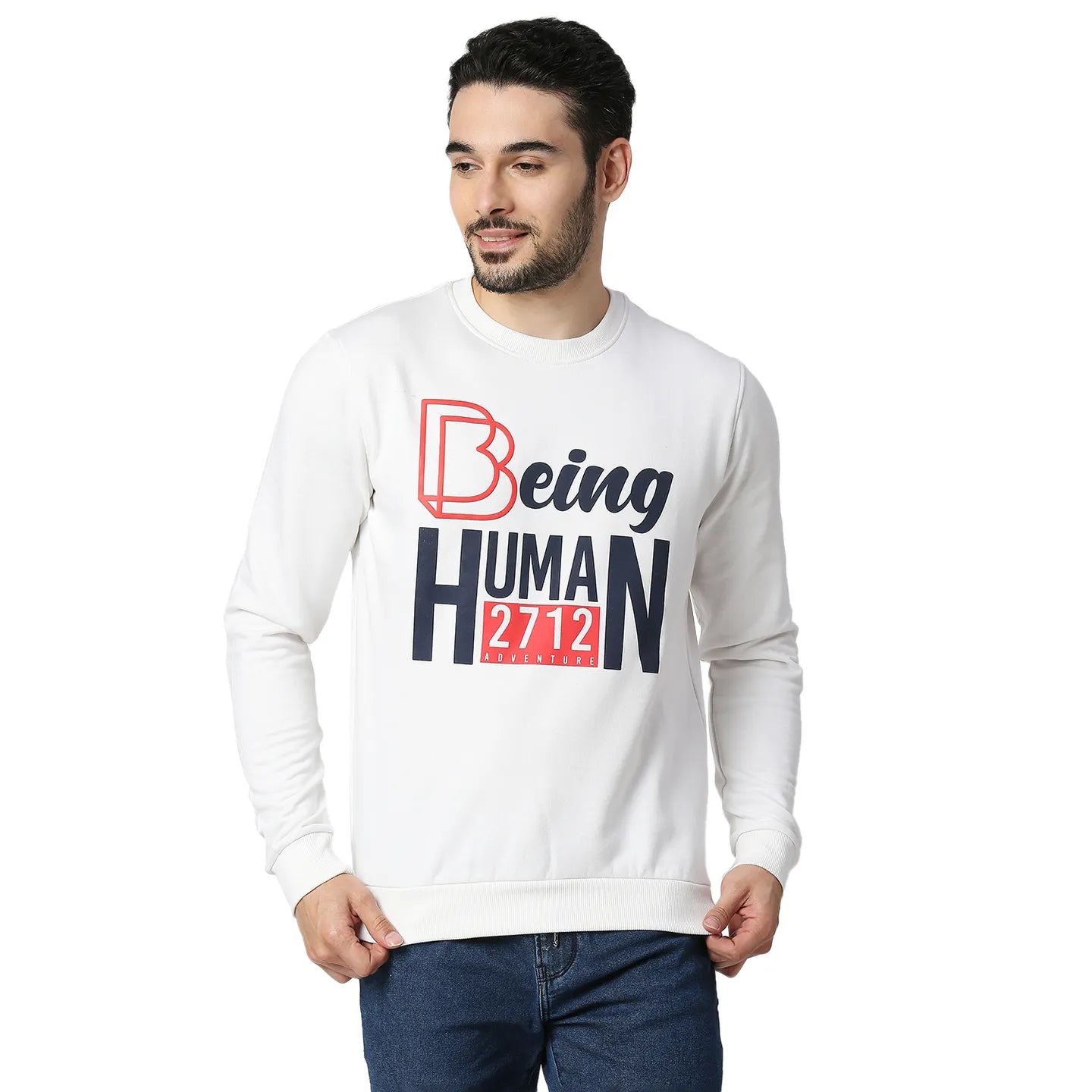 Red Regular Fit Men's Short Sleeves T-Shirt by Being Human Clothing main image 1