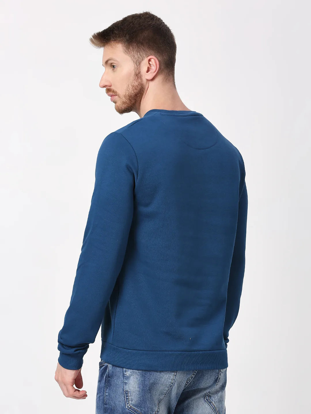 Being Human Clothing Men  Sweatshirt-Navy