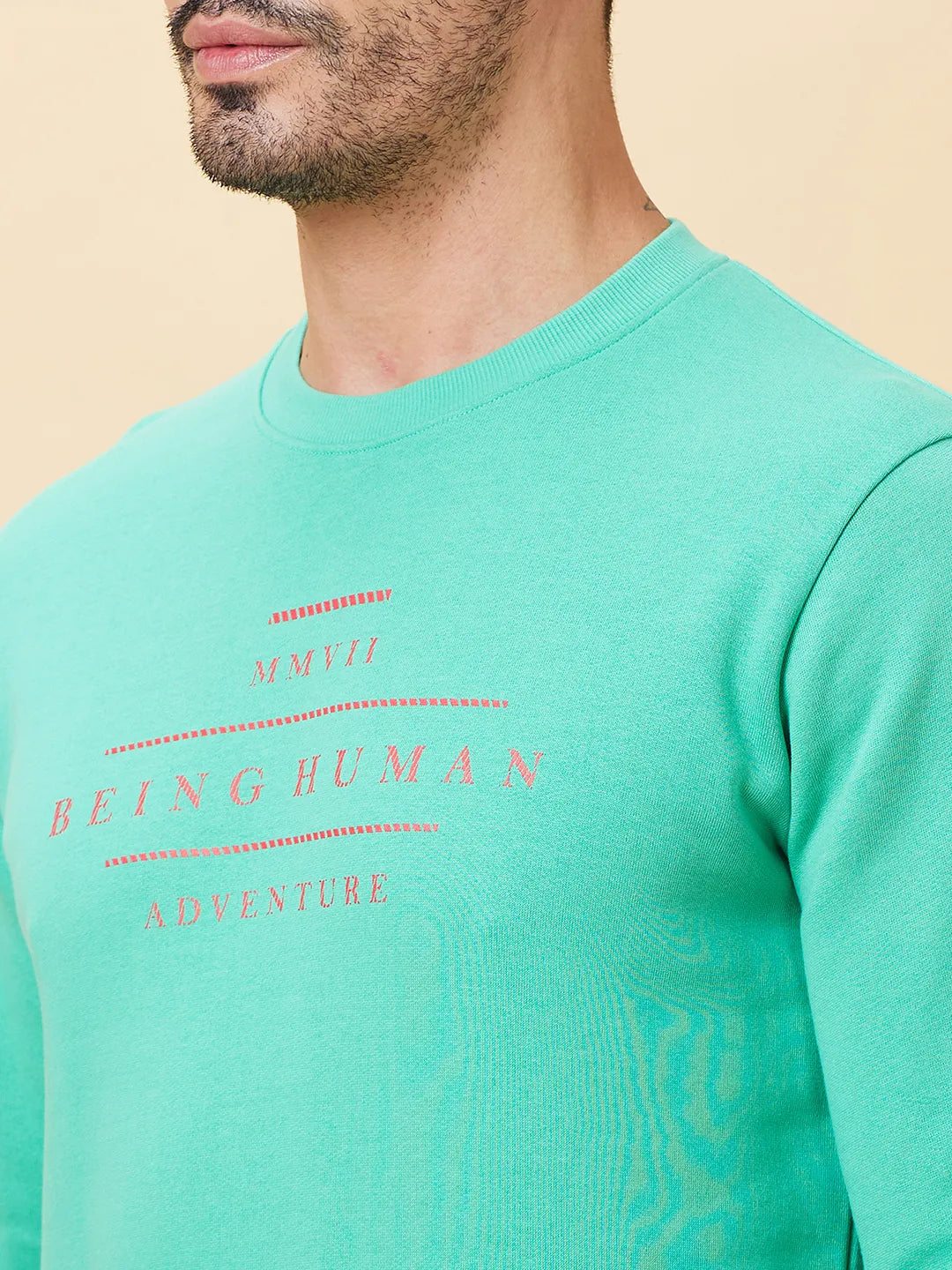 Being Human Clothing Men  Sweatshirt-Green