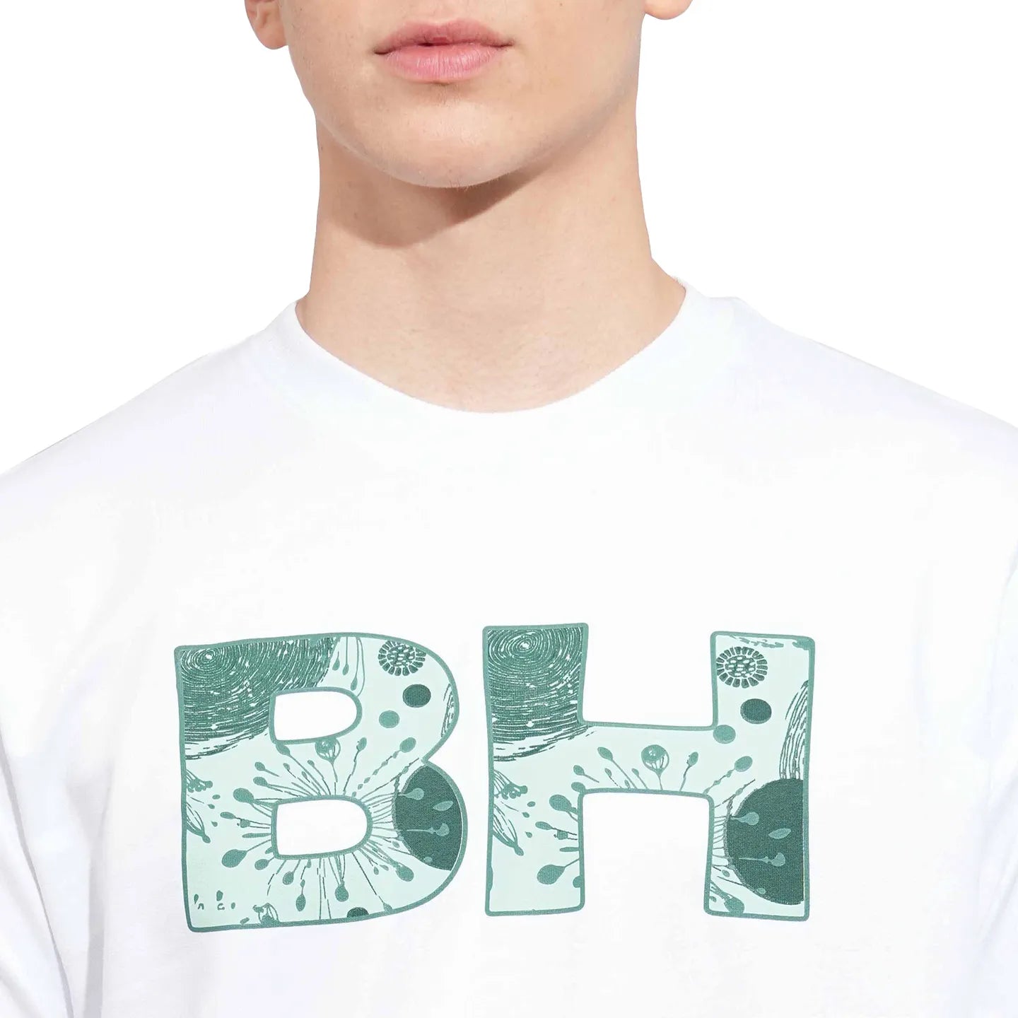 Being Human Clothing Mens-Top Sweatshirt White