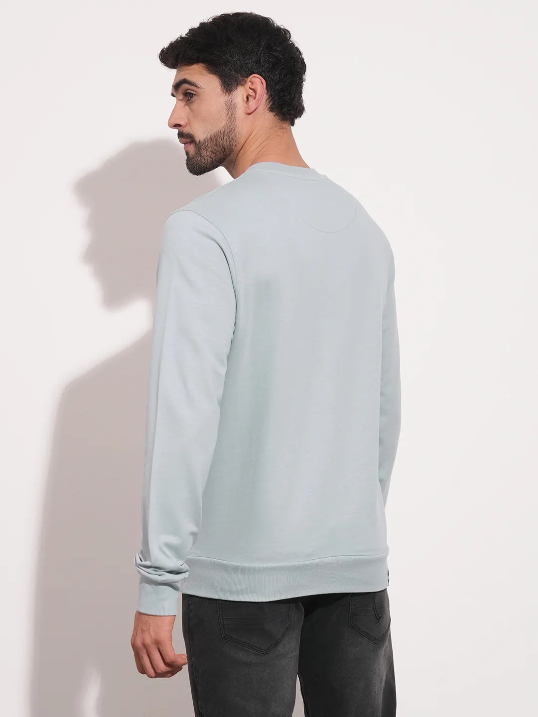 Being Human Clothing-Mens-Top-Sweatshirt Grey