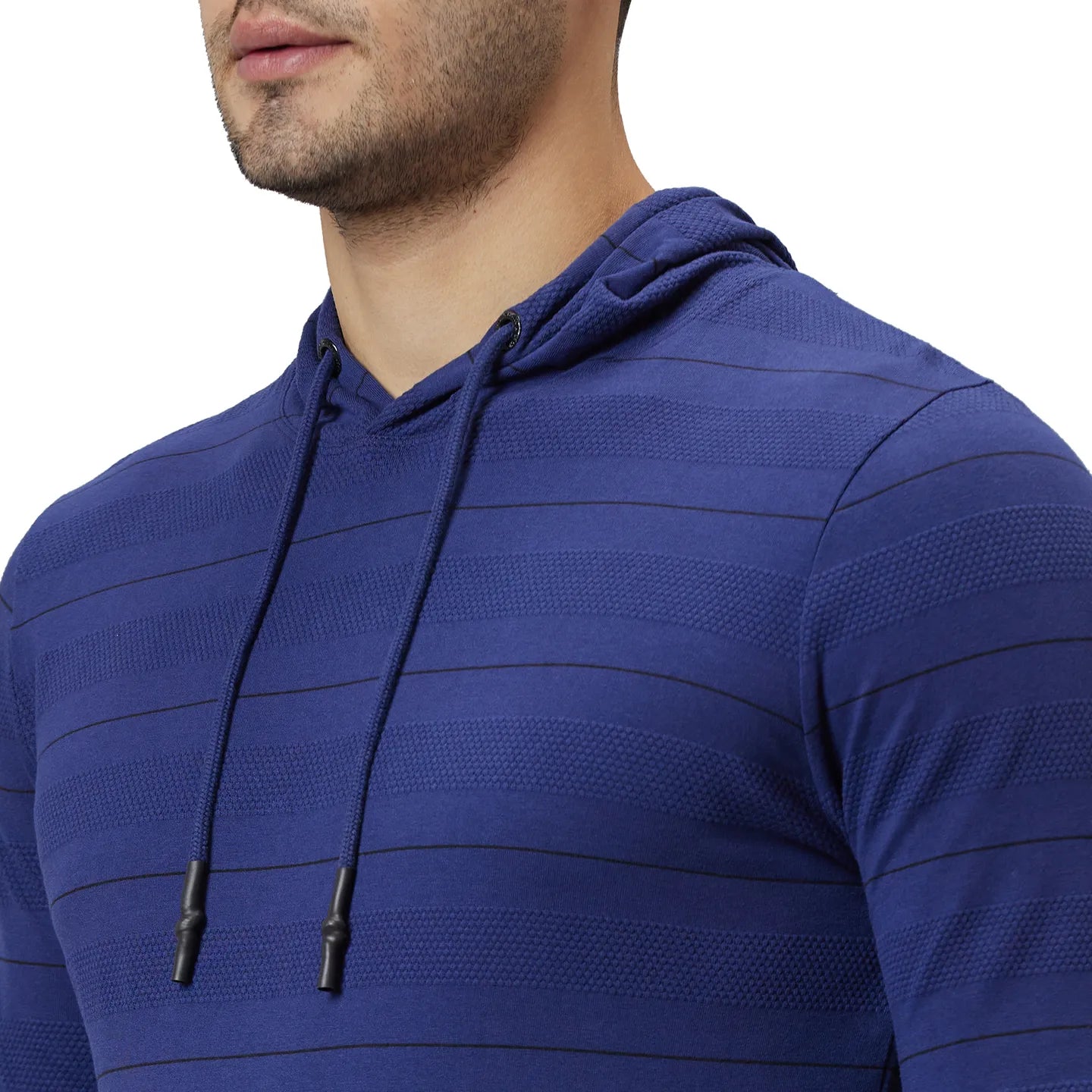 Being Human Clothing Men Regular Fit Hooded Hoody-Navy