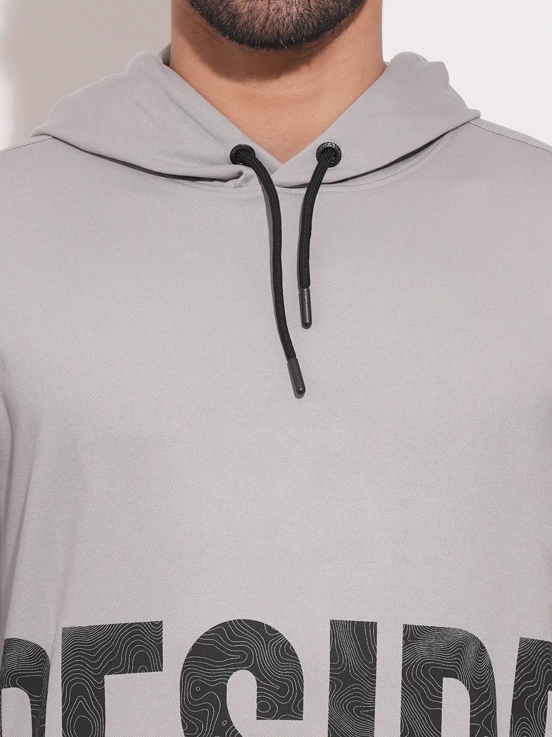 Being Human Clothing Men  Hoody-Light Grey
