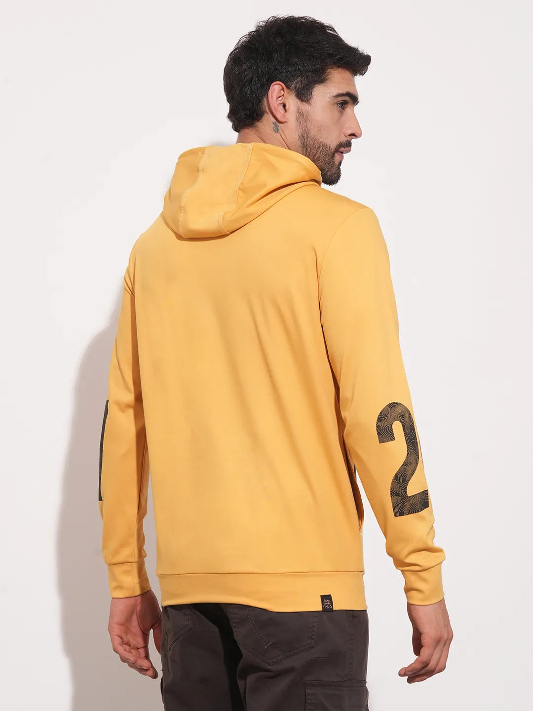 Being Human Clothing Men  Hoody-Mustard