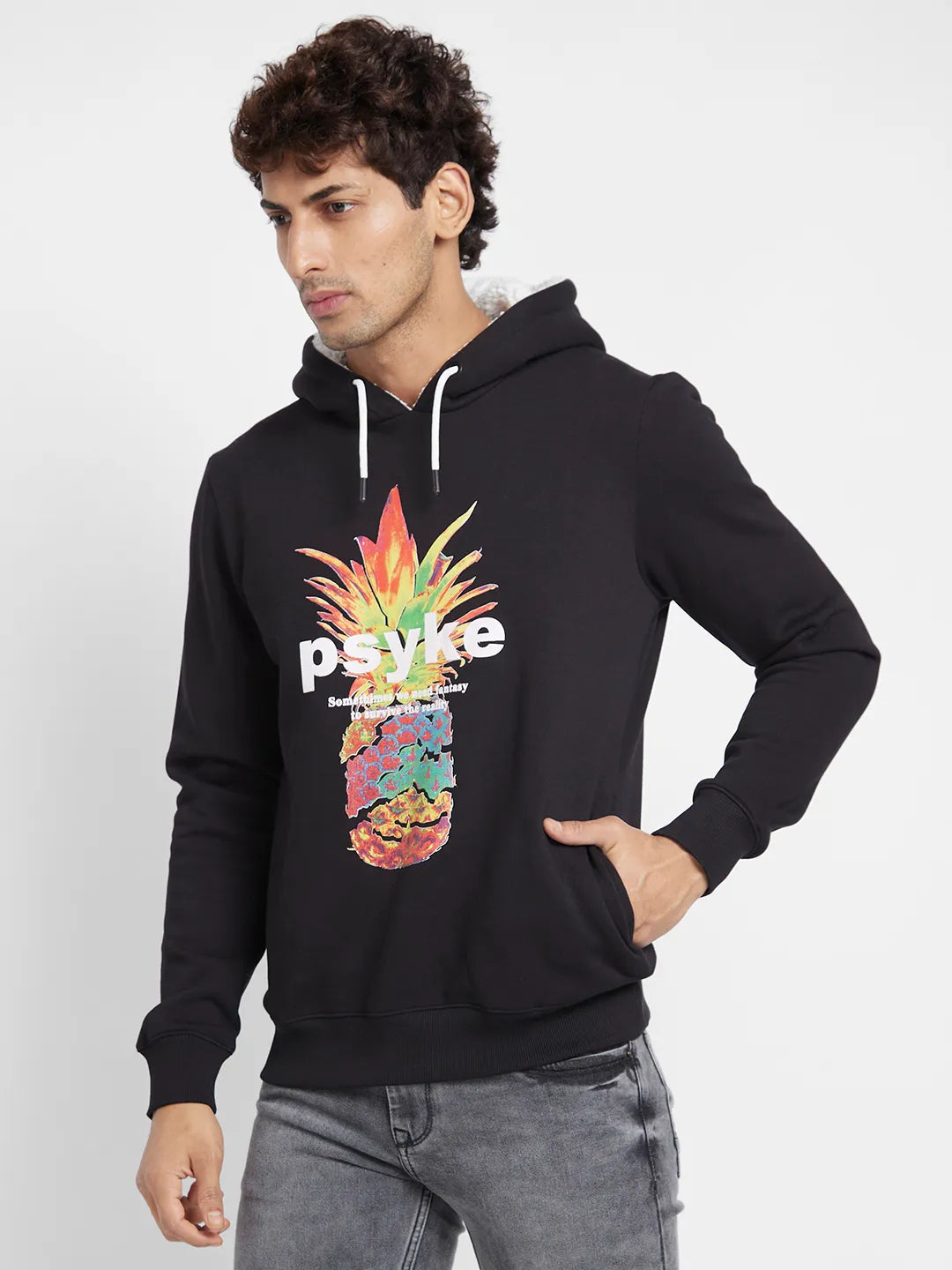 Being Human Clothing Men  Hoody-Navy