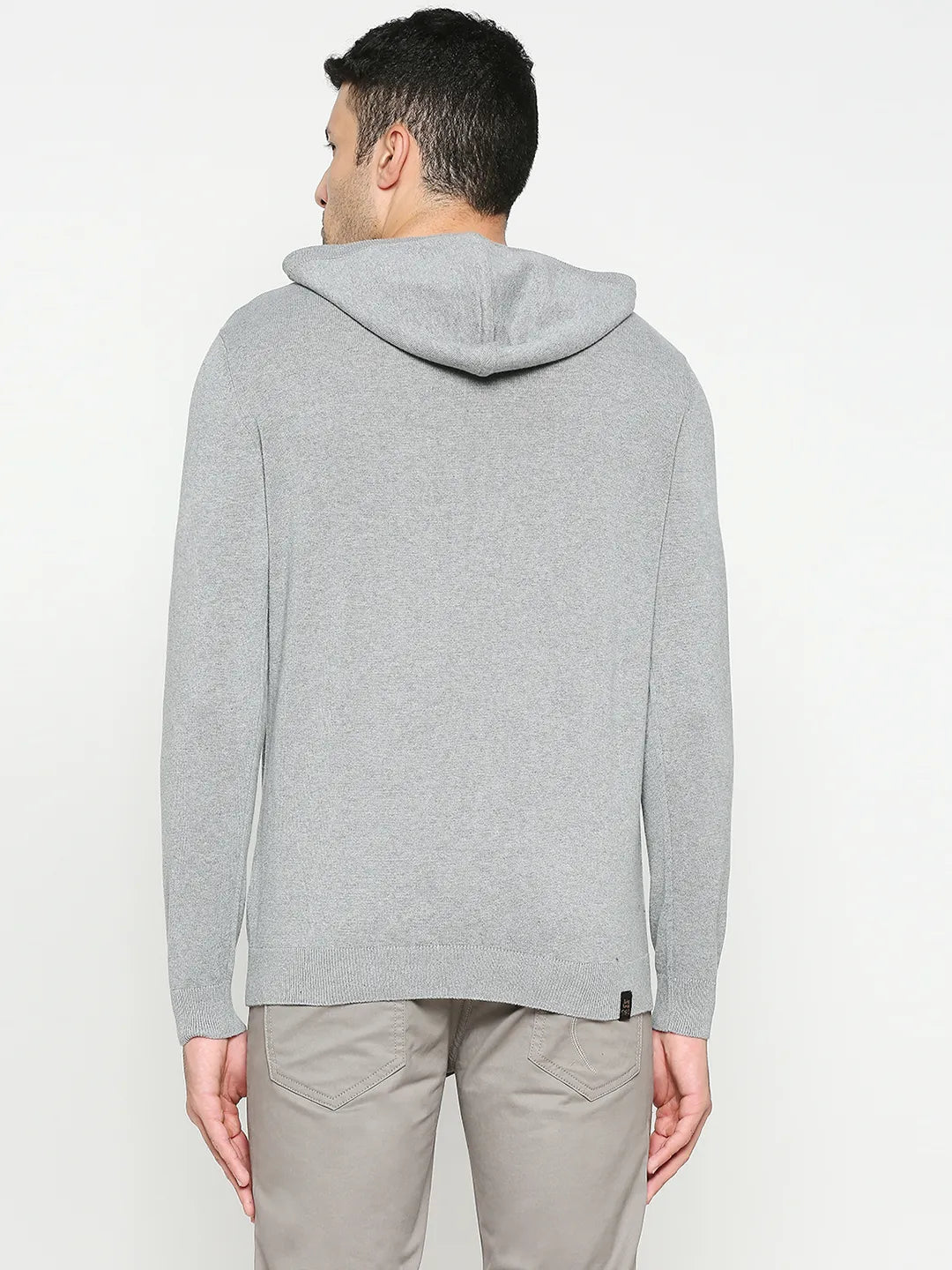 Being Human Clothing Men Regular Fit Hoody-Grey
