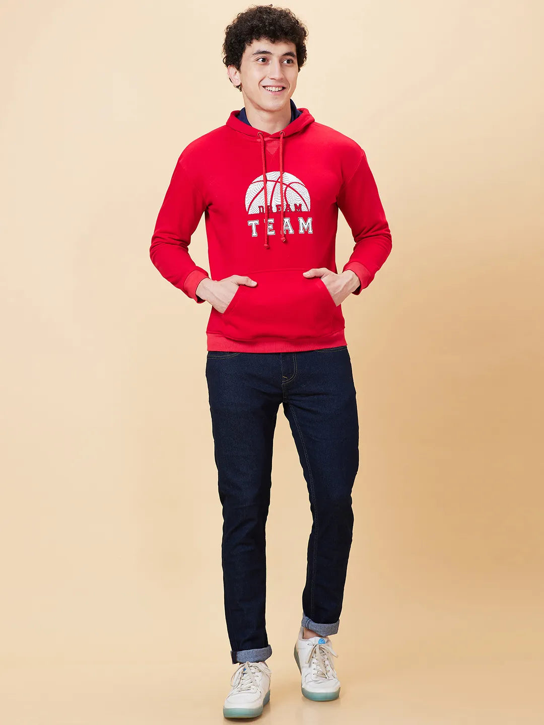 Being Human Clothing Men  Hoody-Red