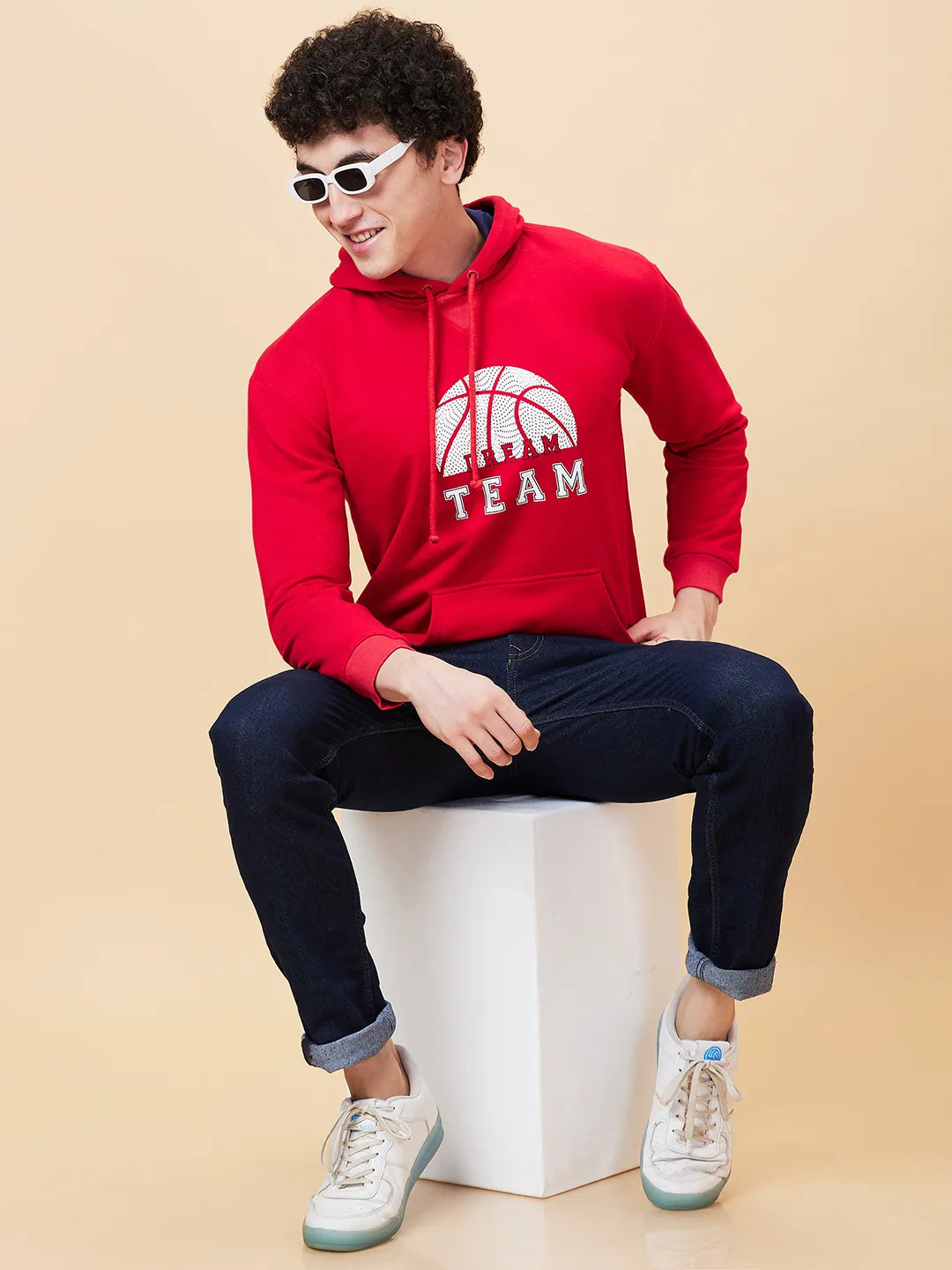 Being Human Clothing Men  Hoody-Red