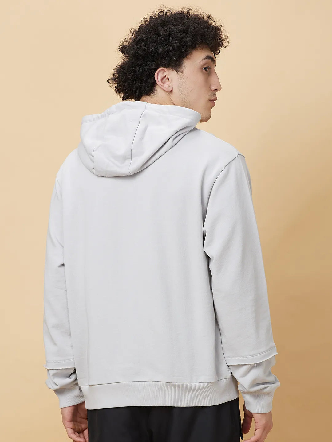 Being Human Clothing Mens-Top Hoody Dk.Grey