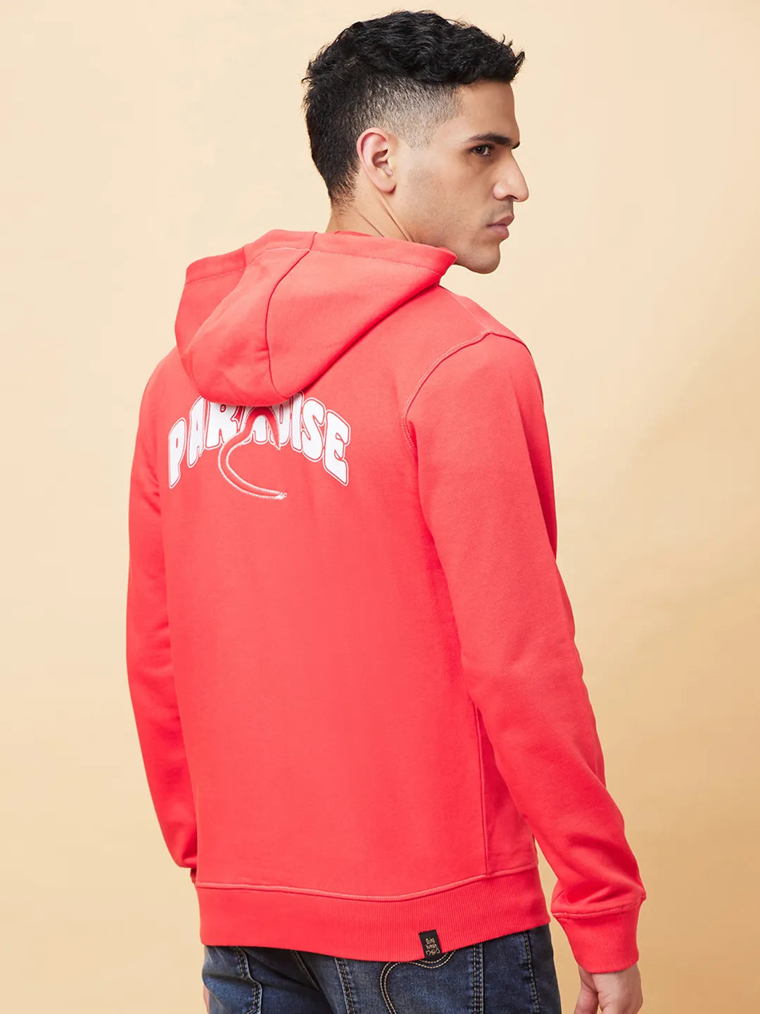 Being Human Clothing Mens-Top Hoody Red