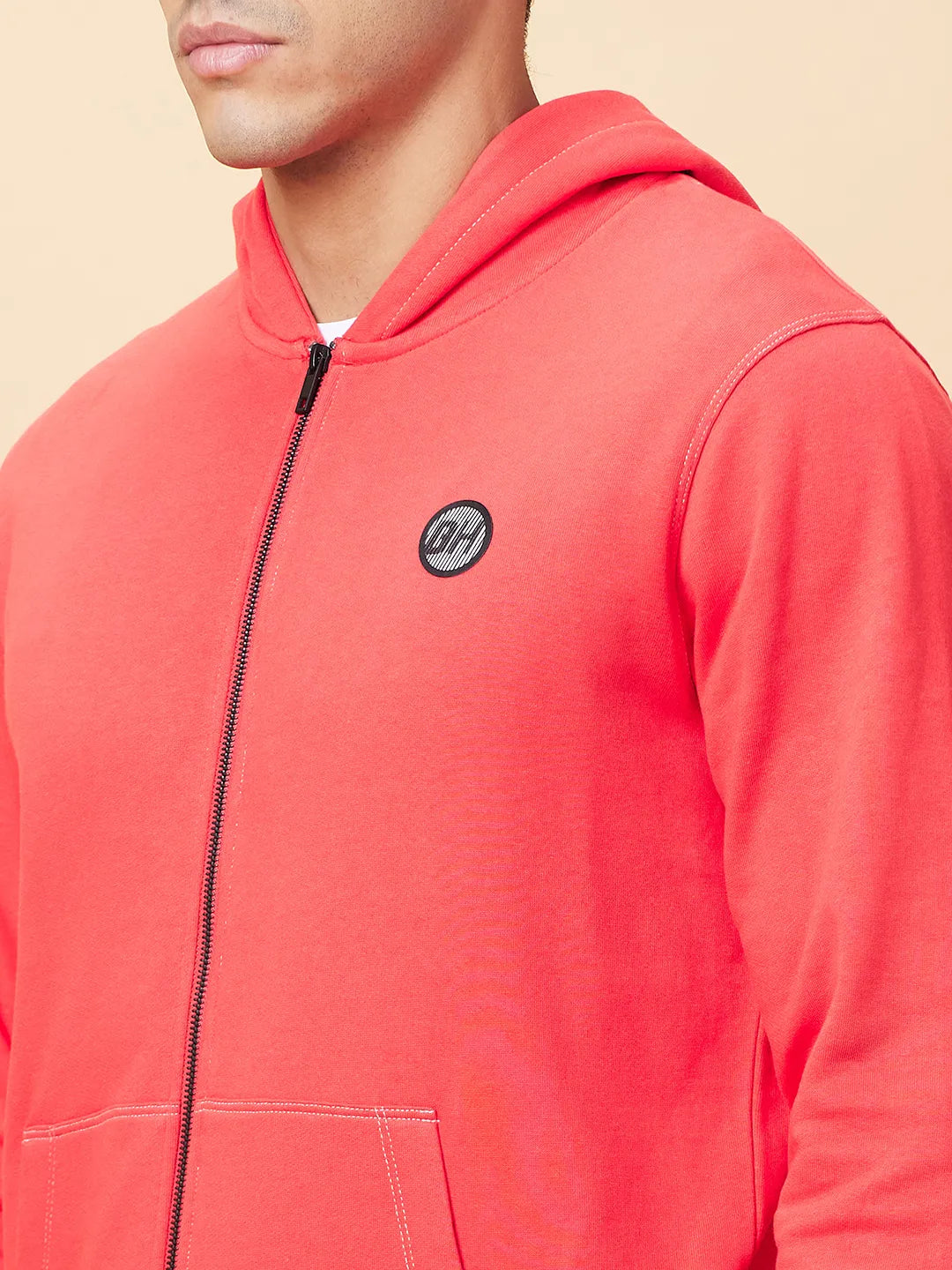 Being Human Clothing Mens-Top Hoody Red