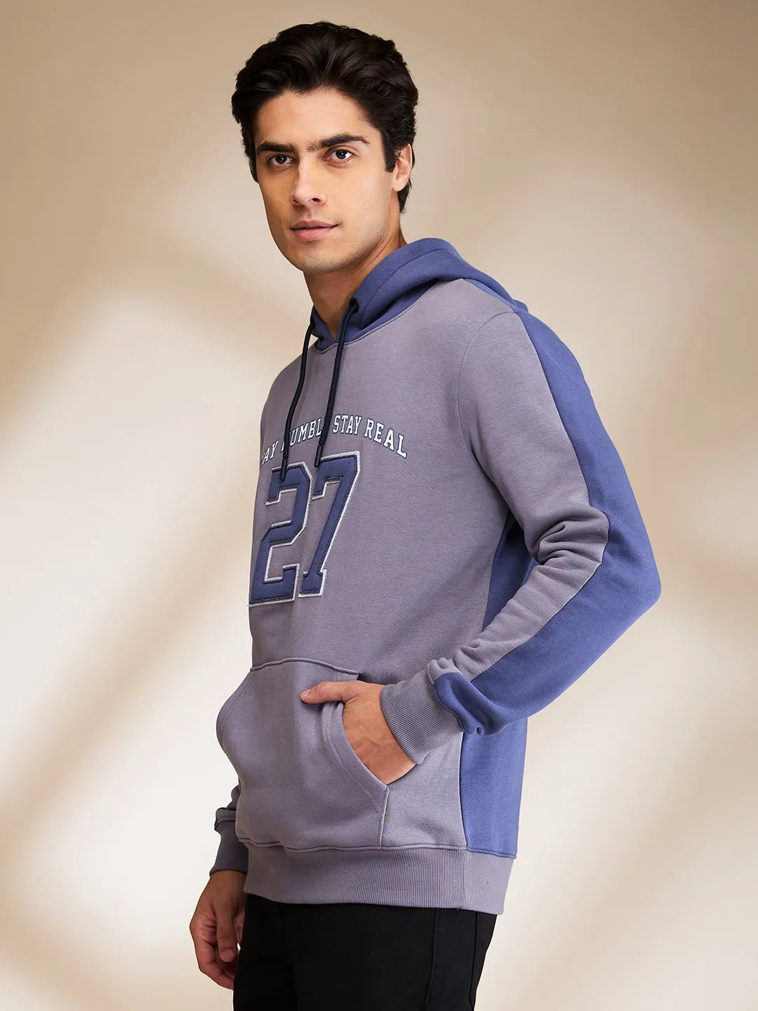 Being Human Clothing Mens-Top Hoody Grey