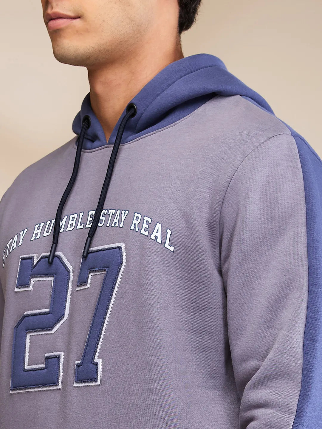 Being Human Clothing Mens-Top Hoody Grey