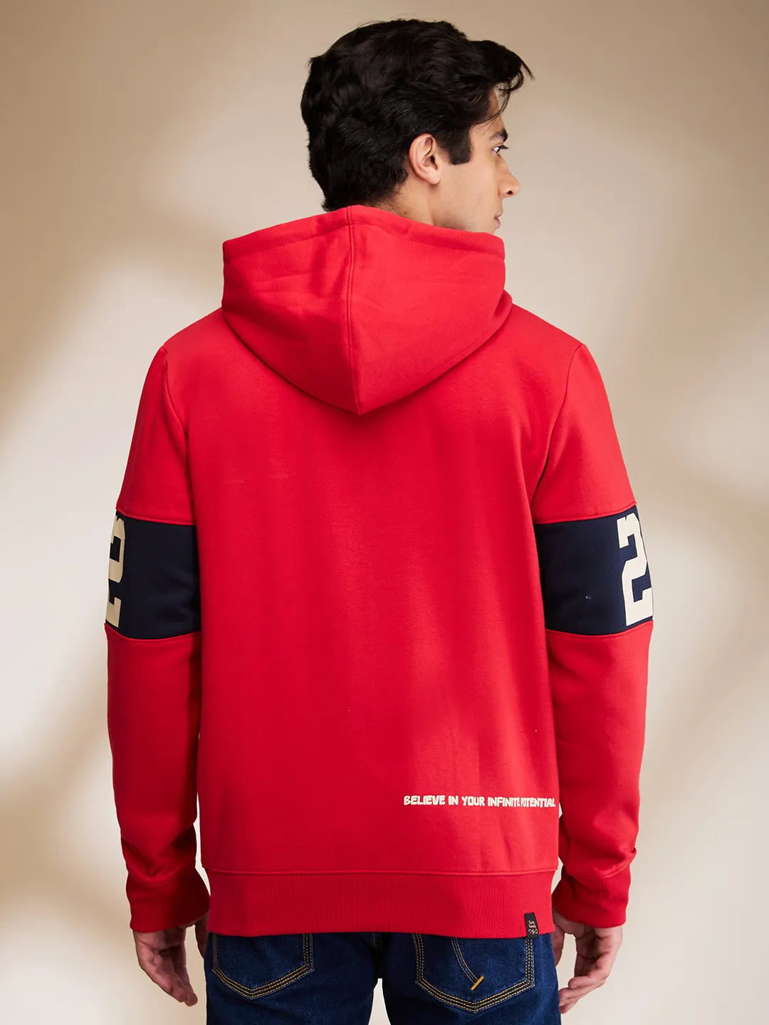 Being Human Clothing Mens-Top Hoody Red