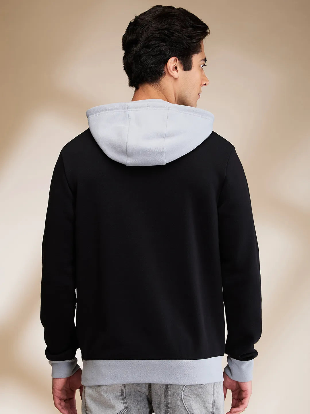 Being Human Clothing Mens-Top Hoody Black
