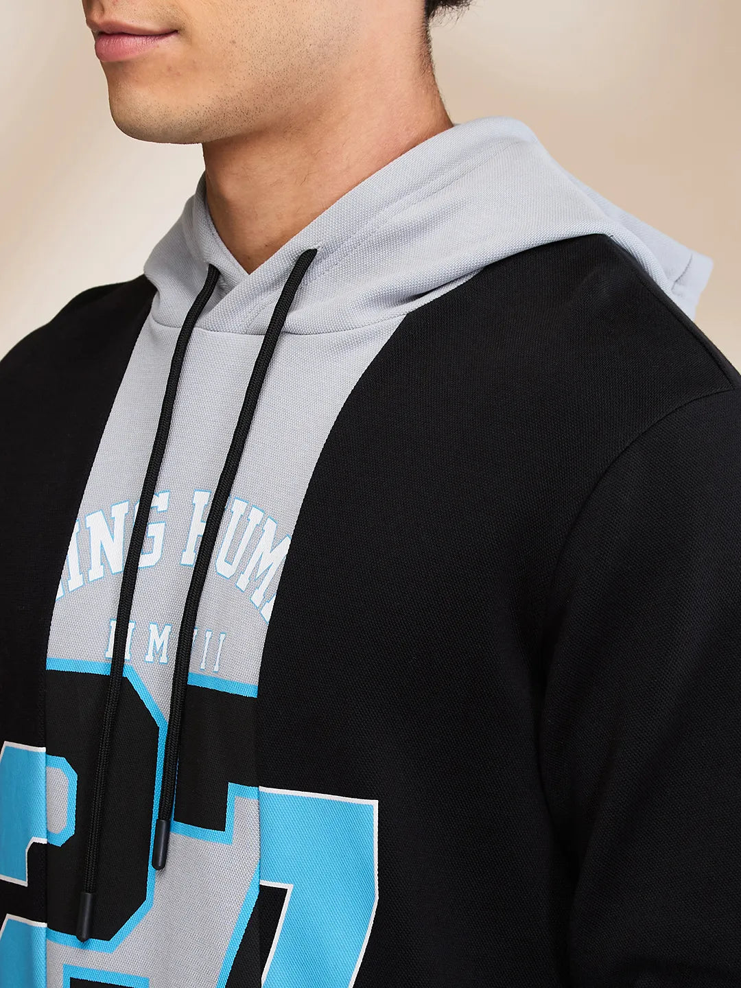 Being Human Clothing Mens-Top Hoody Black