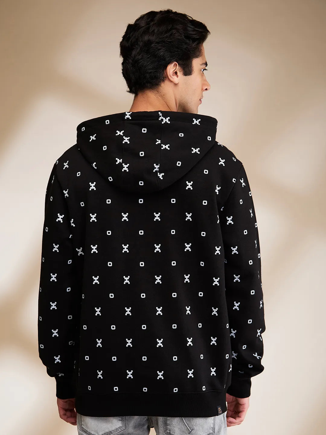 Being Human Clothing Mens-Top Hoody Black