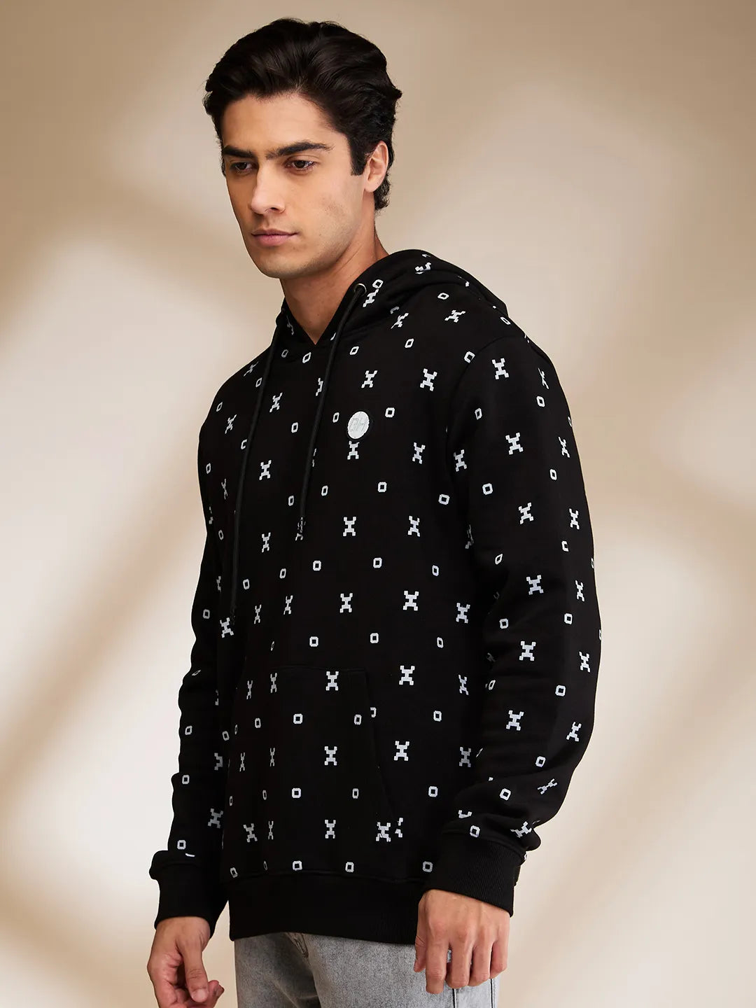 Being Human Clothing Mens-Top Hoody Black