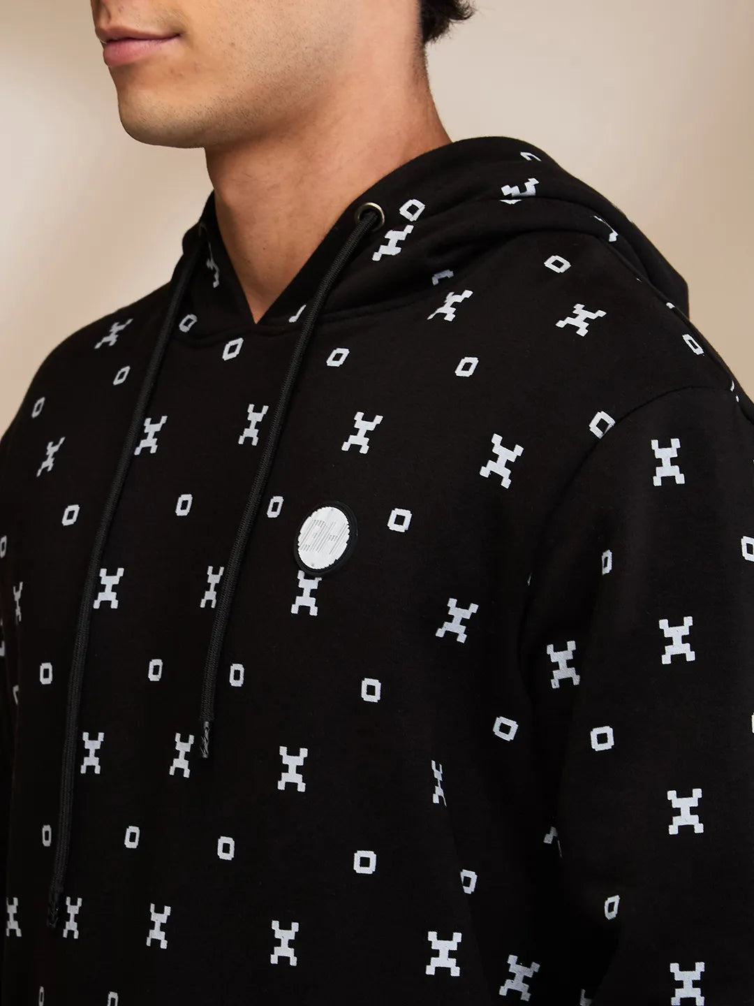 Being Human Clothing Mens-Top Hoody Black