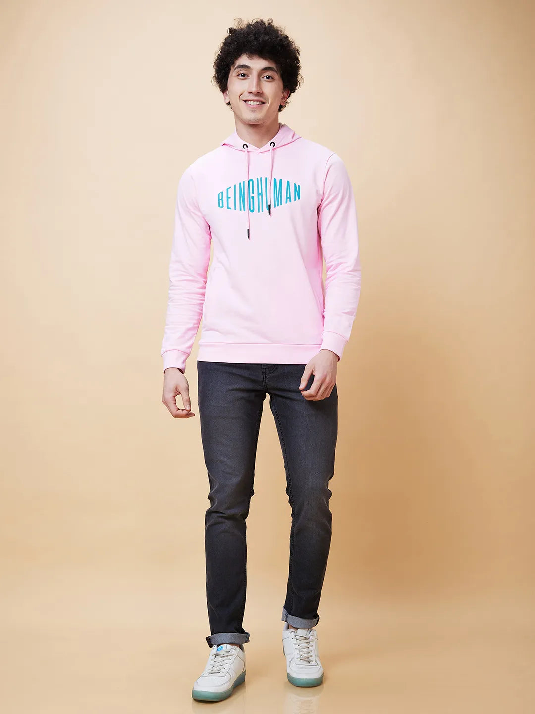 Being Human Clothing Men  Hoody-Pink