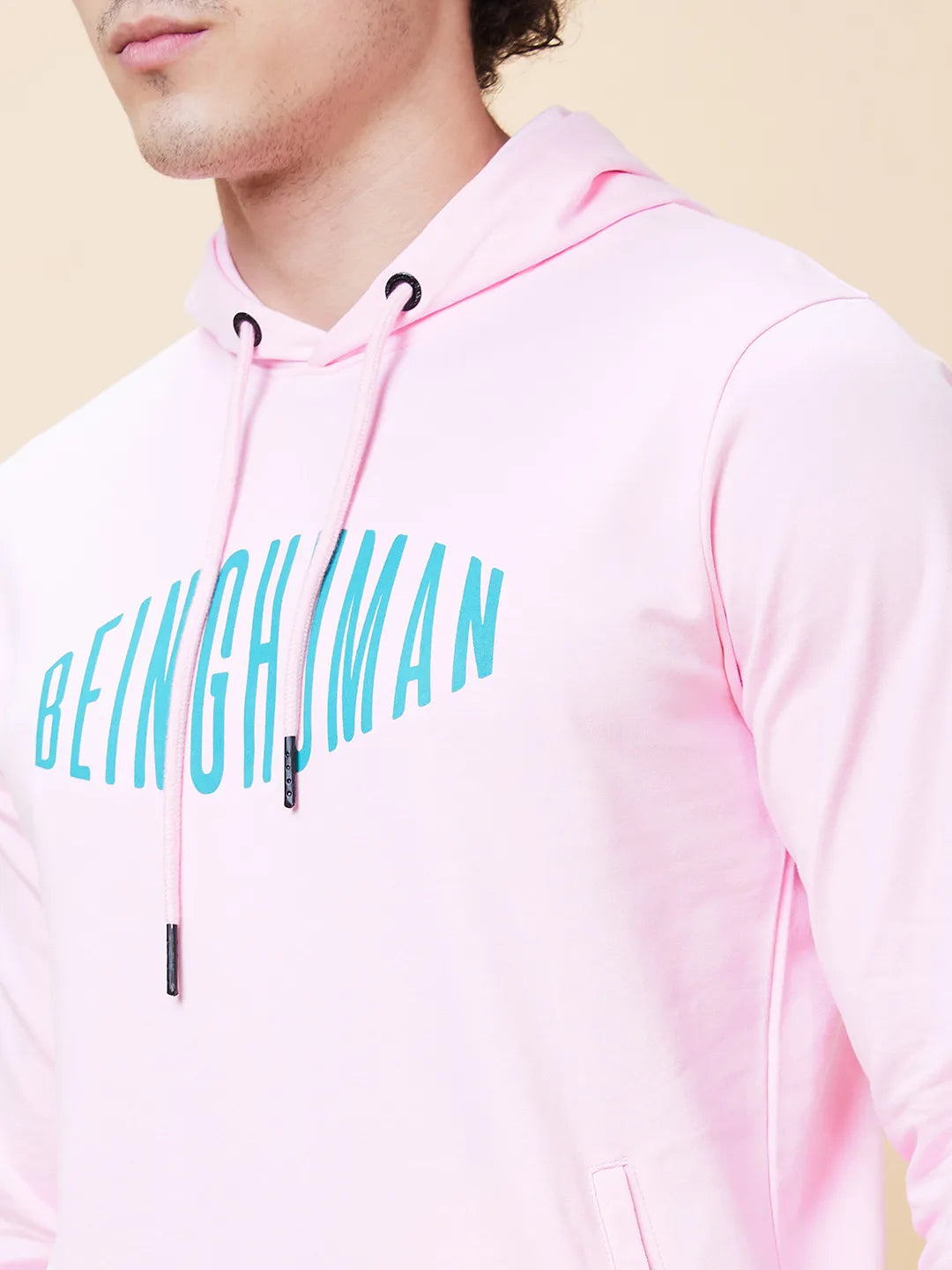 Being Human Clothing Men  Hoody-Pink