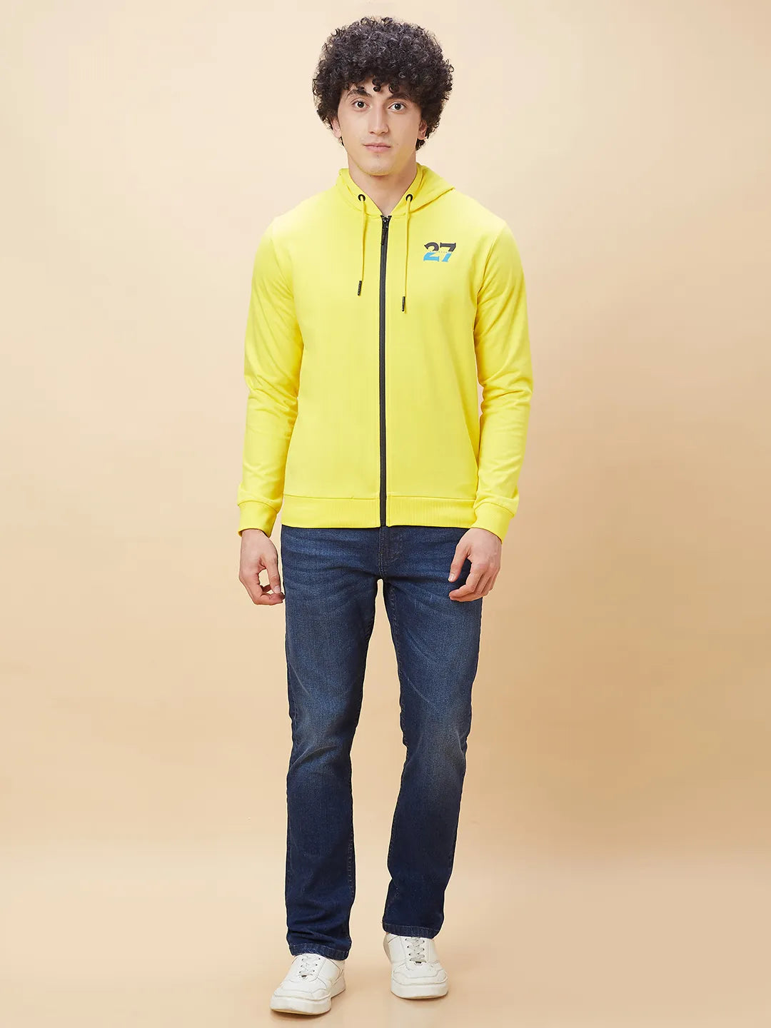 Being Human Clothing Men  Hoody-Blue Atoll