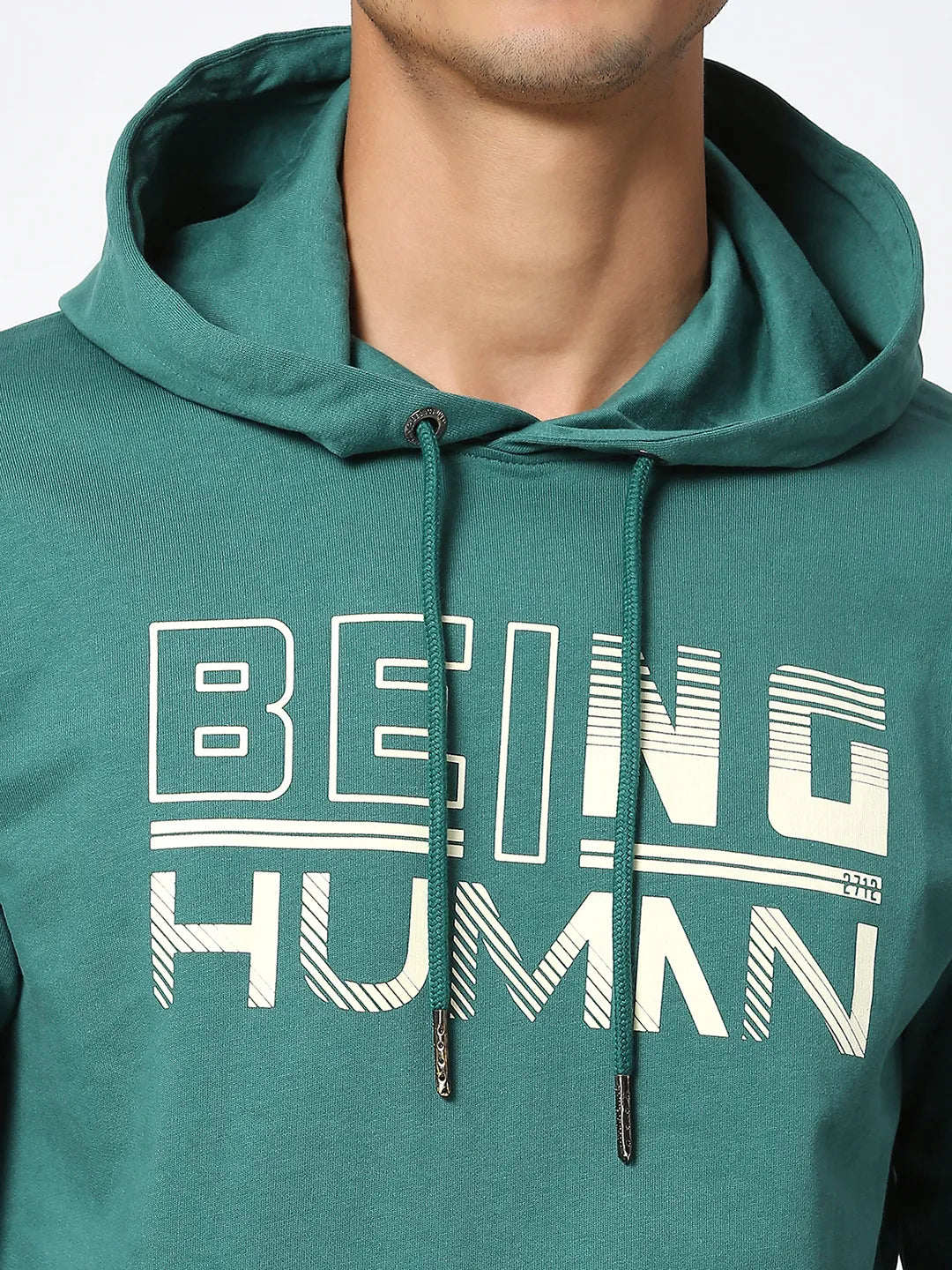 Being Human Clothing Men  Hoody-Evergreen