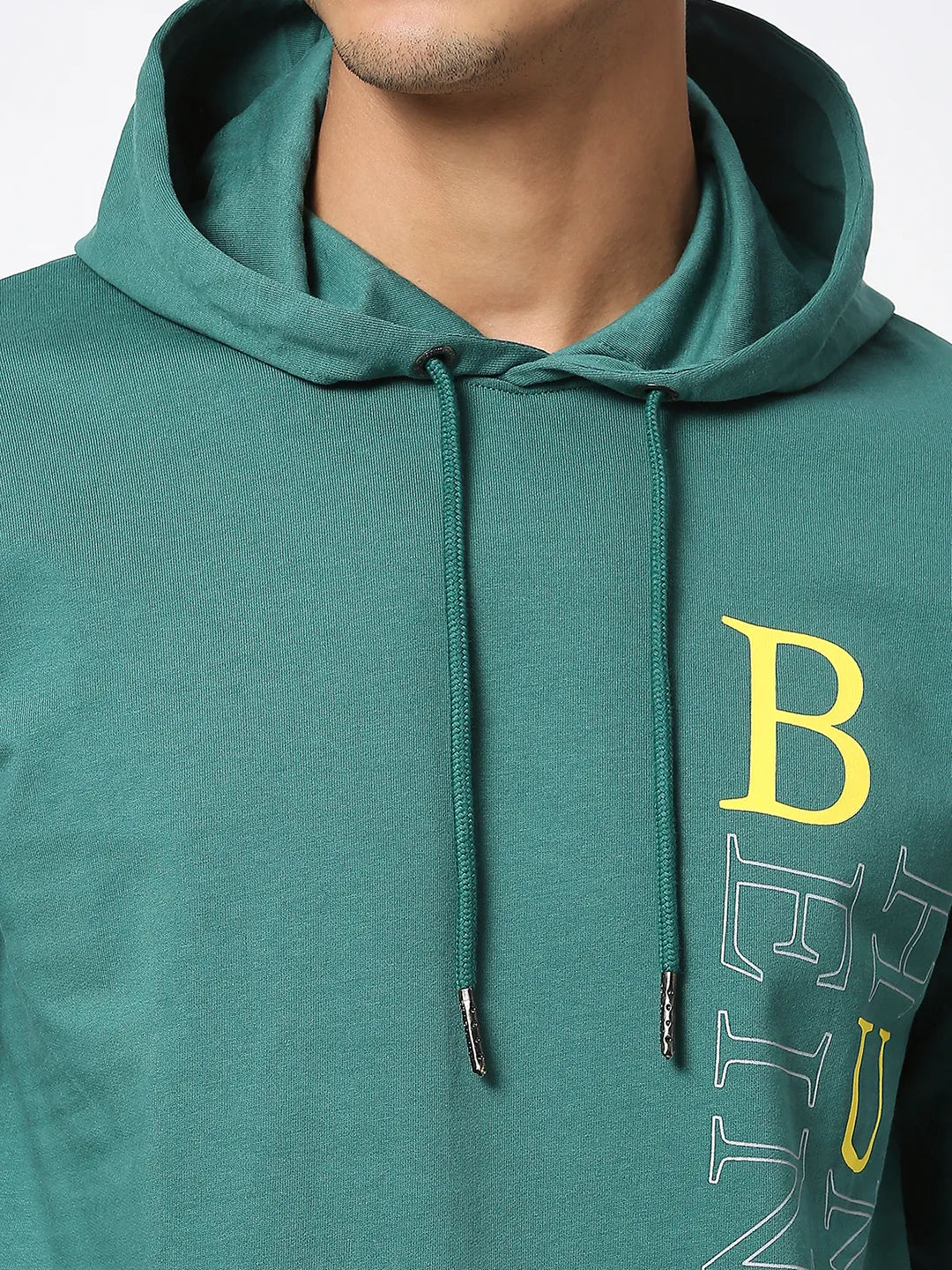 Being Human Clothing Men  Hoody-Evergreen