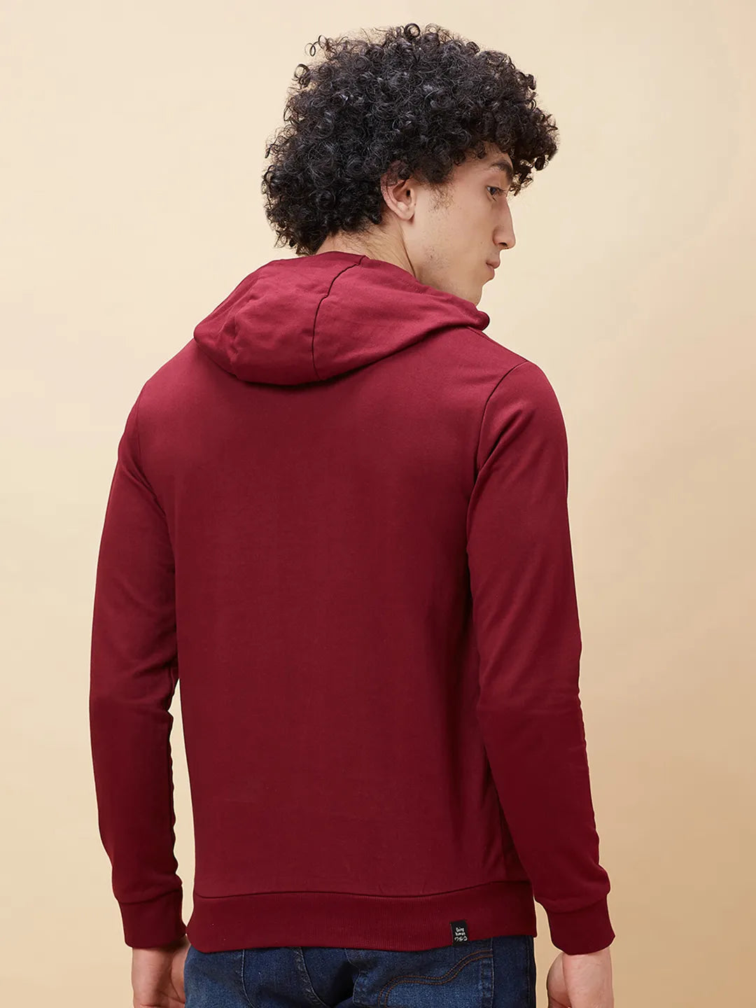 Being Human Clothing Men  Hoody-Wine