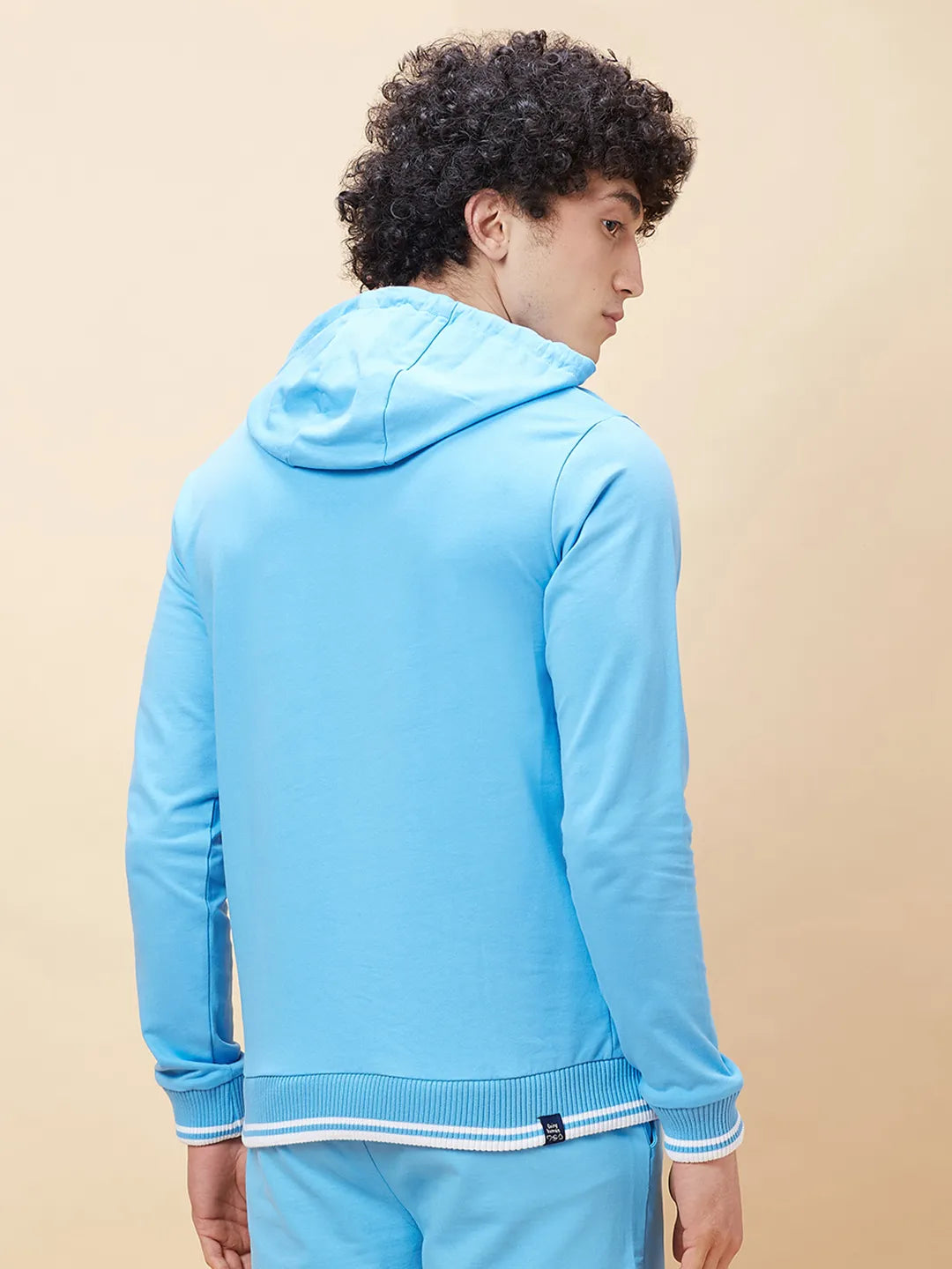 Being Human Clothing Men  Hoody-Light Blue