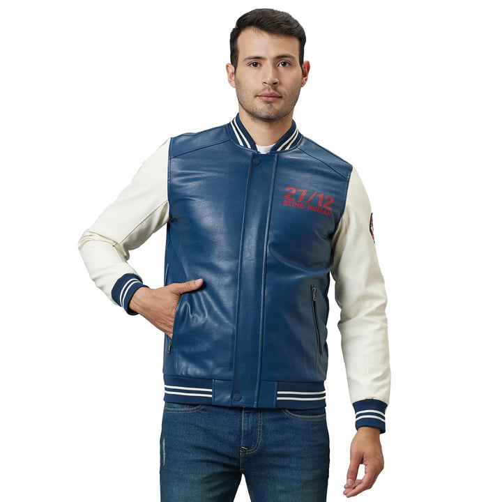 Navy Regular Fit Men's Jacket