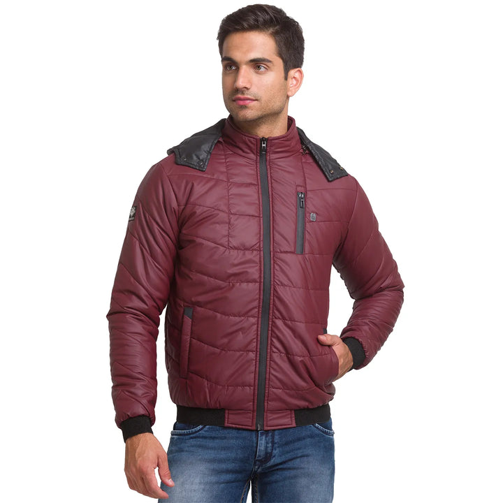 Red Regular Fit Men's Jacket