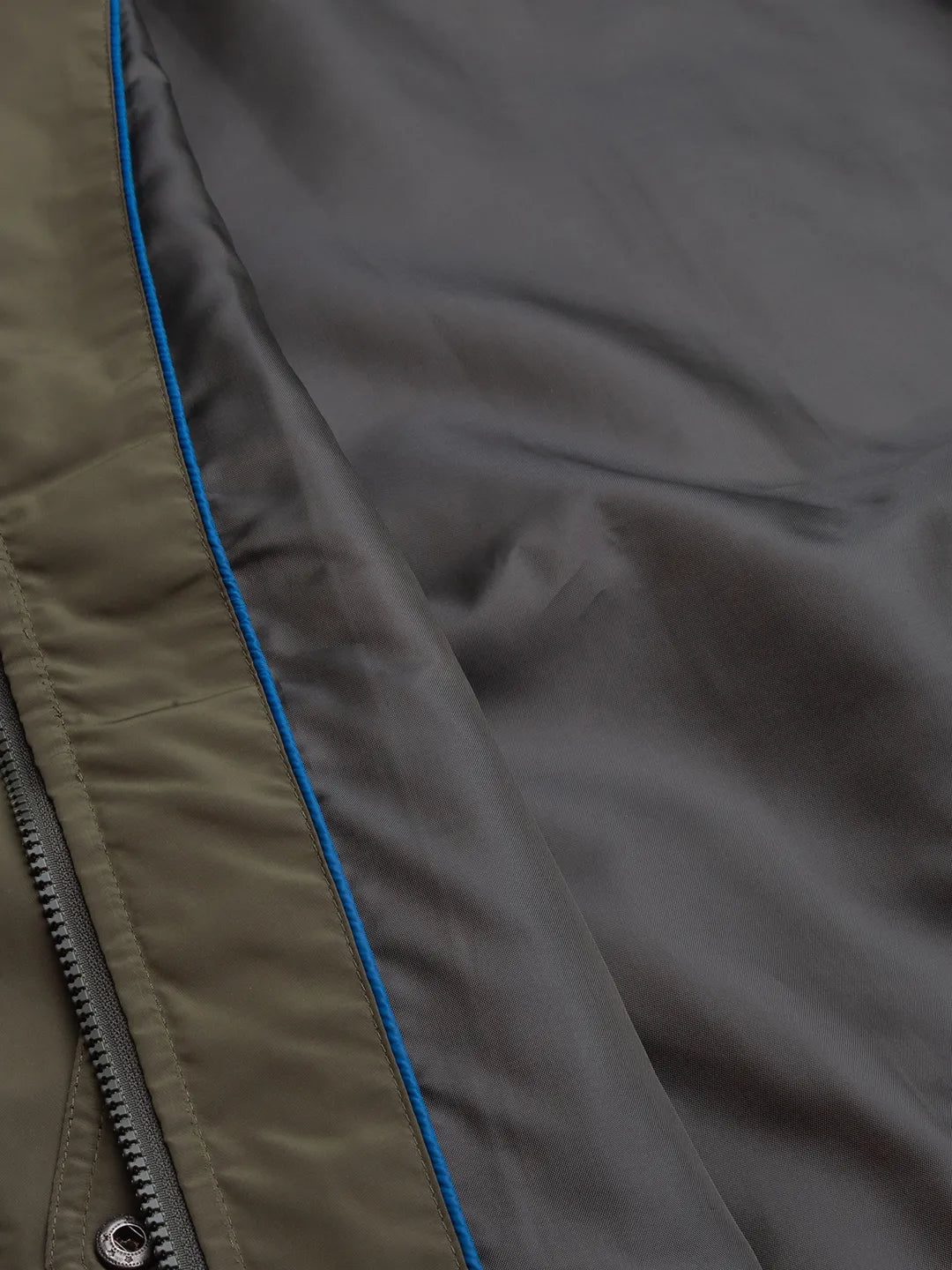 Green Regular Fit Long Sleeves Polyester Men's Jacket by Being Human Clothing