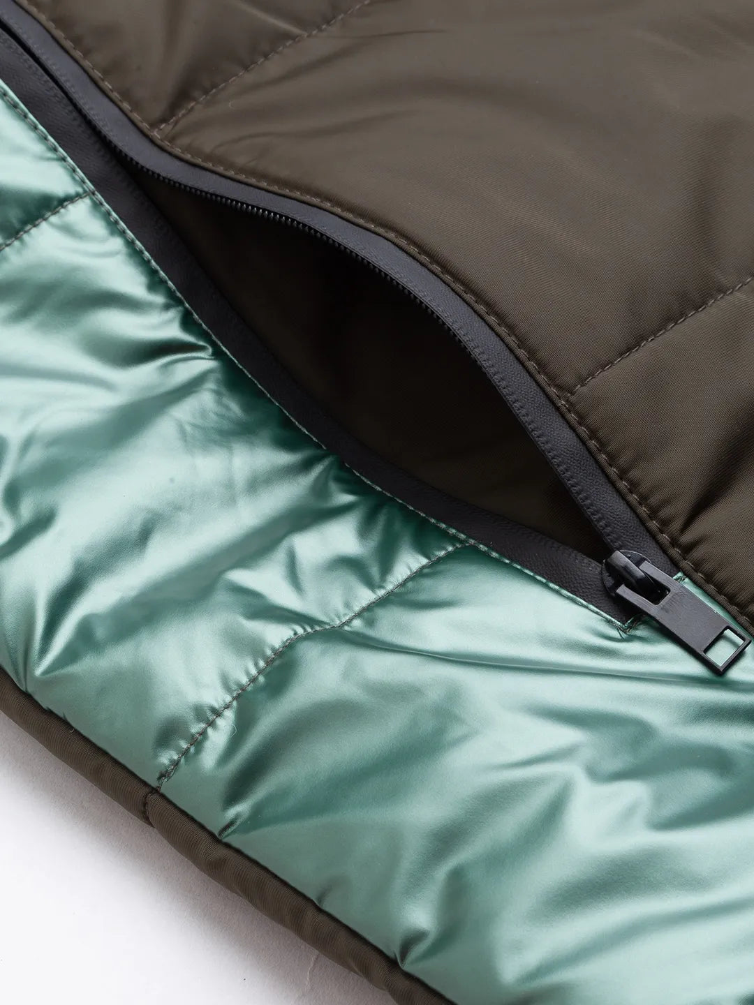 Olive Regular Fit Men's Jacket by Being Human Clothing