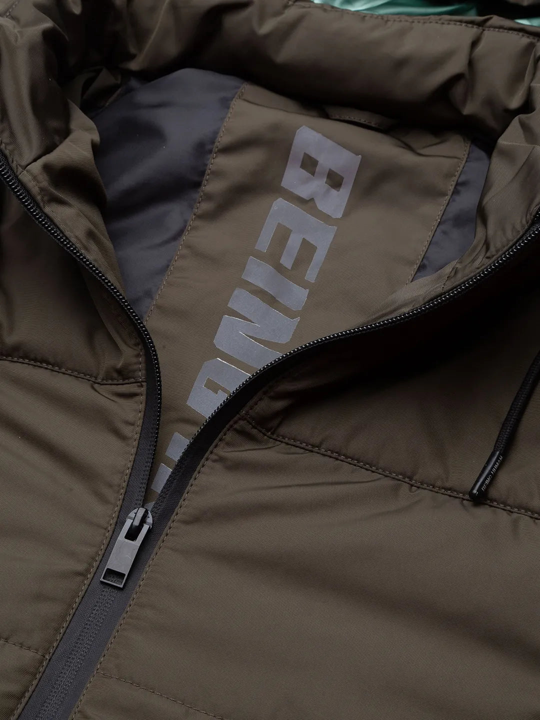 Olive Regular Fit Men's Jacket by Being Human Clothing