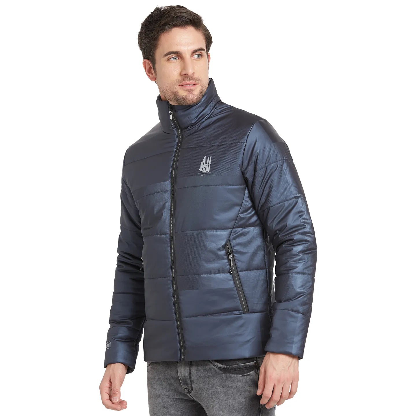 Navy Regular Fit  Mens' Jacket by Being Human Clothing